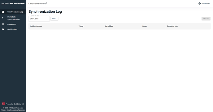Screenshot-ChiliDataWarehouse-Synchronization-Log-png